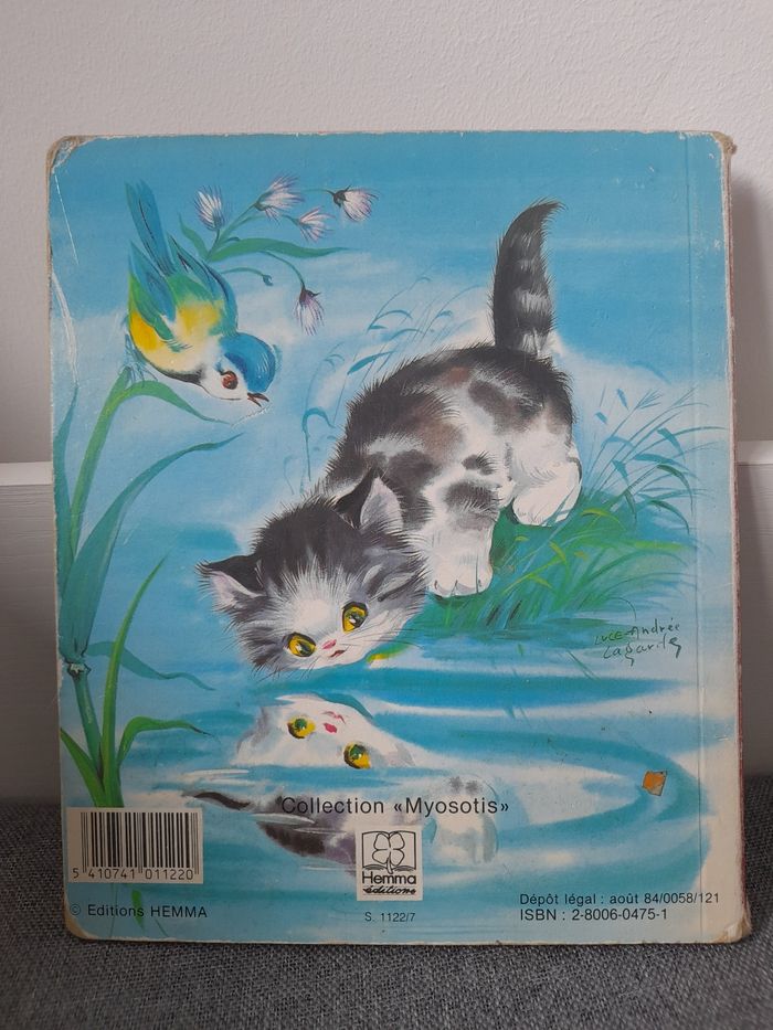 Livre cartonné vintage 1984 : Misti, le chaton curieux Hemma - photo numéro 8