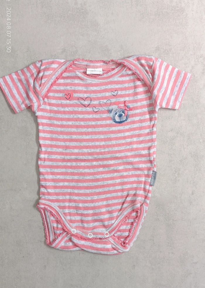 Lot de 3 bodies manches courtes fille - 3 mois - photo numéro 2