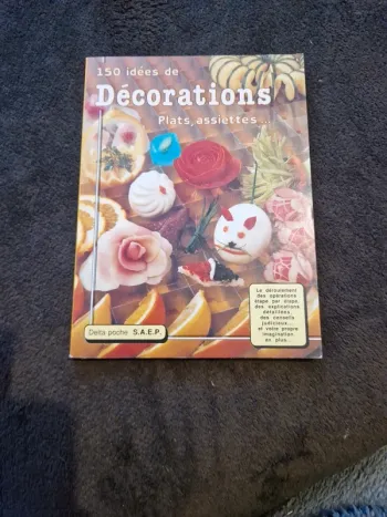 Livre de Décoration Plat,assiette etc