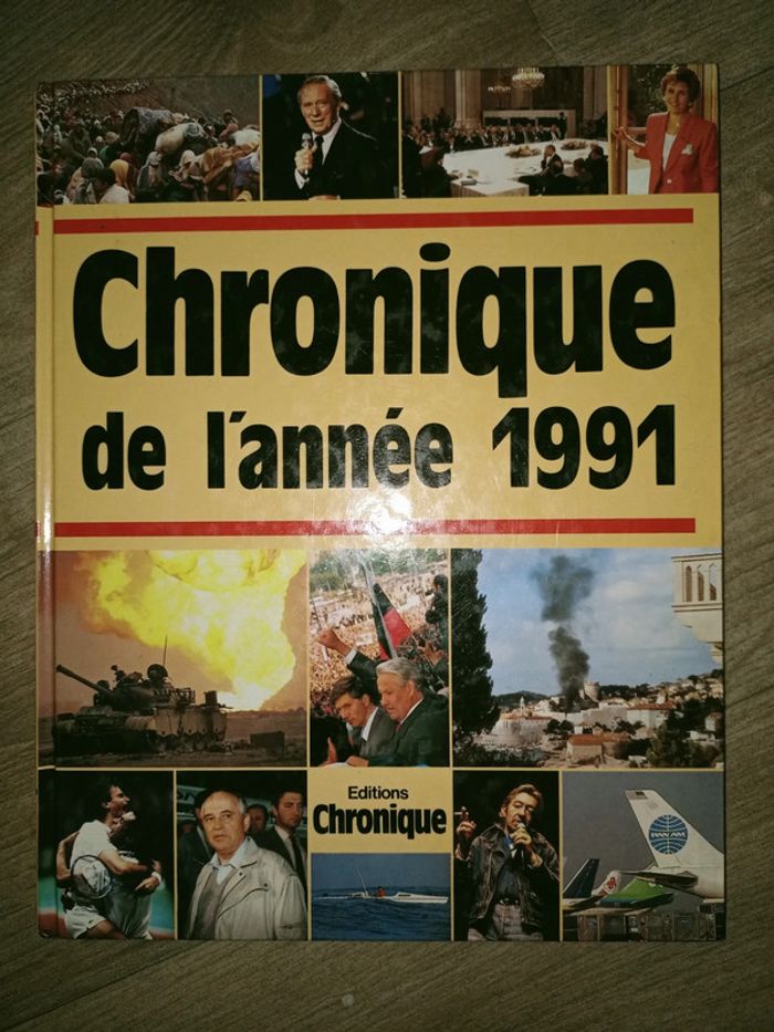 Chronique de l'année 1991