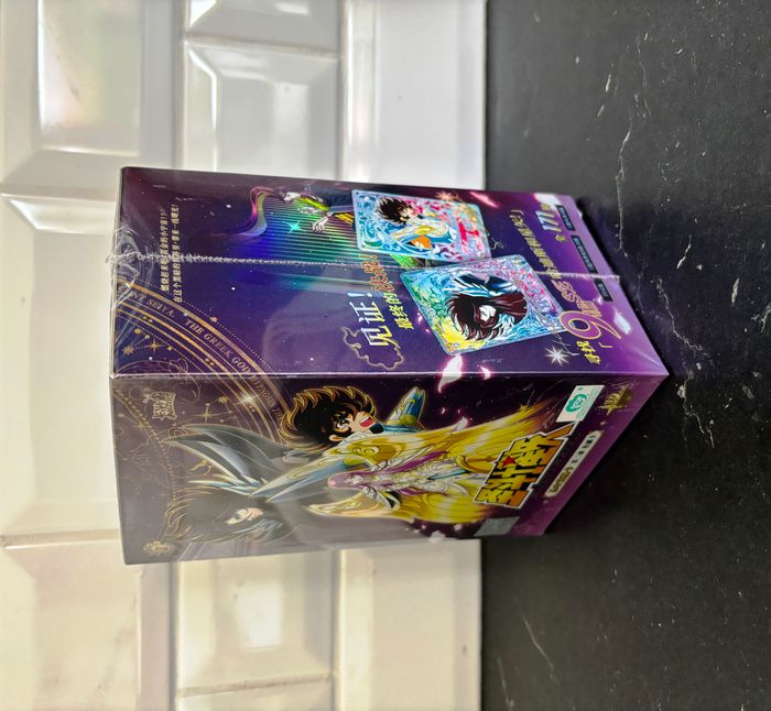 Display Saint Seiya Chevaliers du Zodiaque 10 Yuan série 2 18 Boosters! 90 Cartes à collectionner - photo numéro 5
