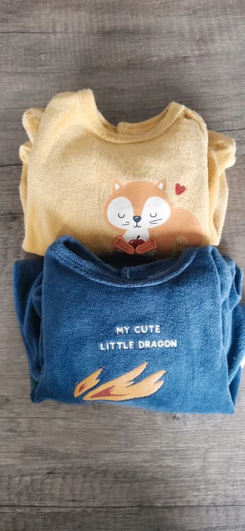 Pyjama bébé hiver