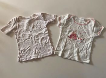 Lot 2 maillots de corps