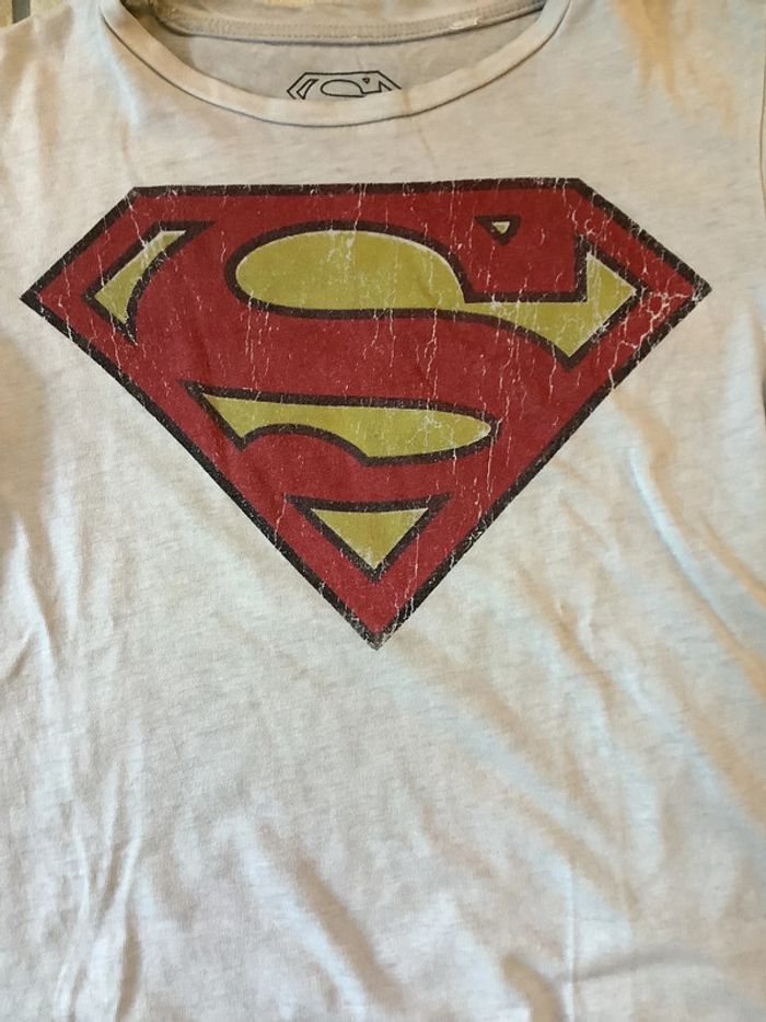 Tee shirt zara DC comics Superman Zara 110 cm 4-5 ans - photo numéro 2
