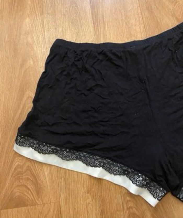 Short pyjama noir M - photo numéro 4