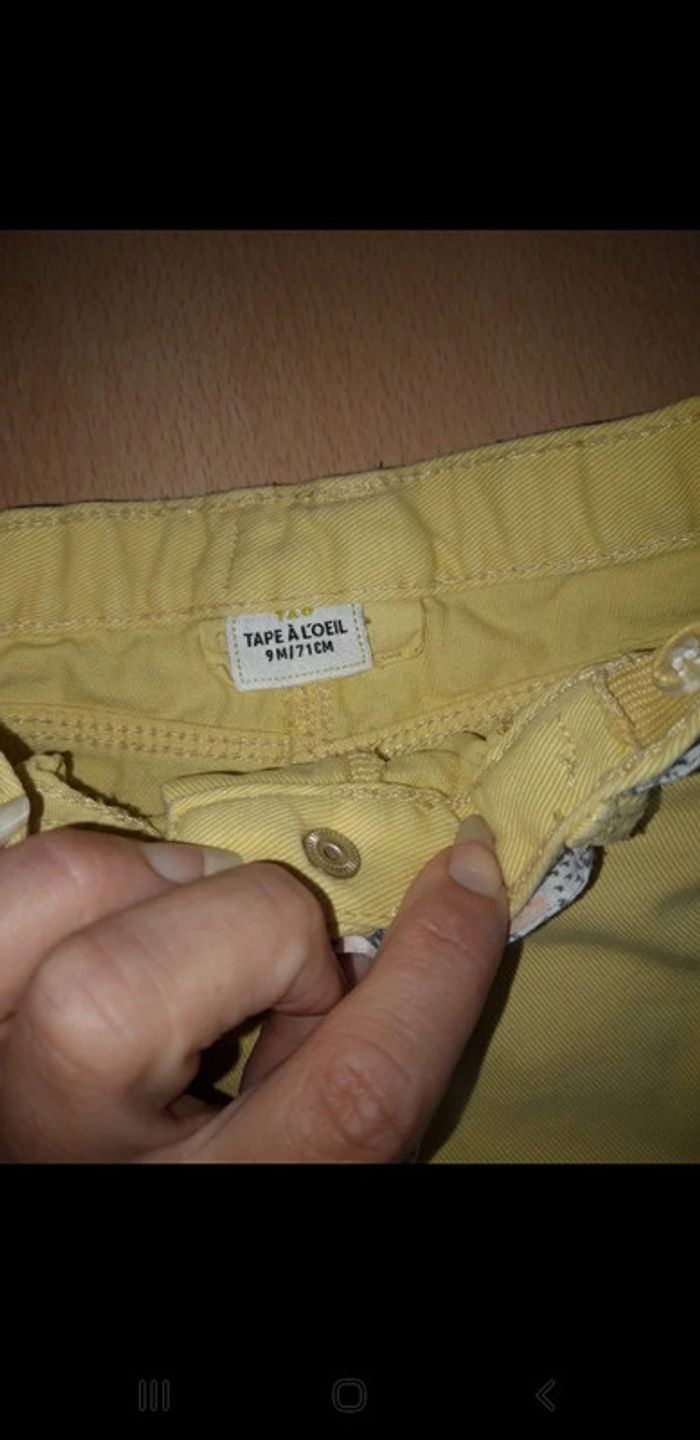 Pantalon Tape à l'oeil 9 mois - photo numéro 3