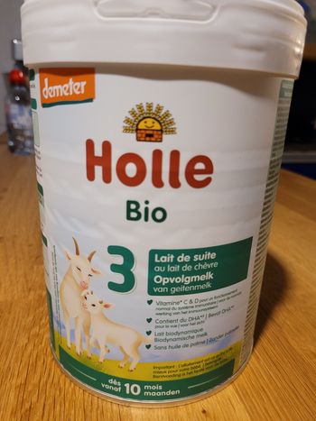 Lait de chèvre bio 3ème âge Holle