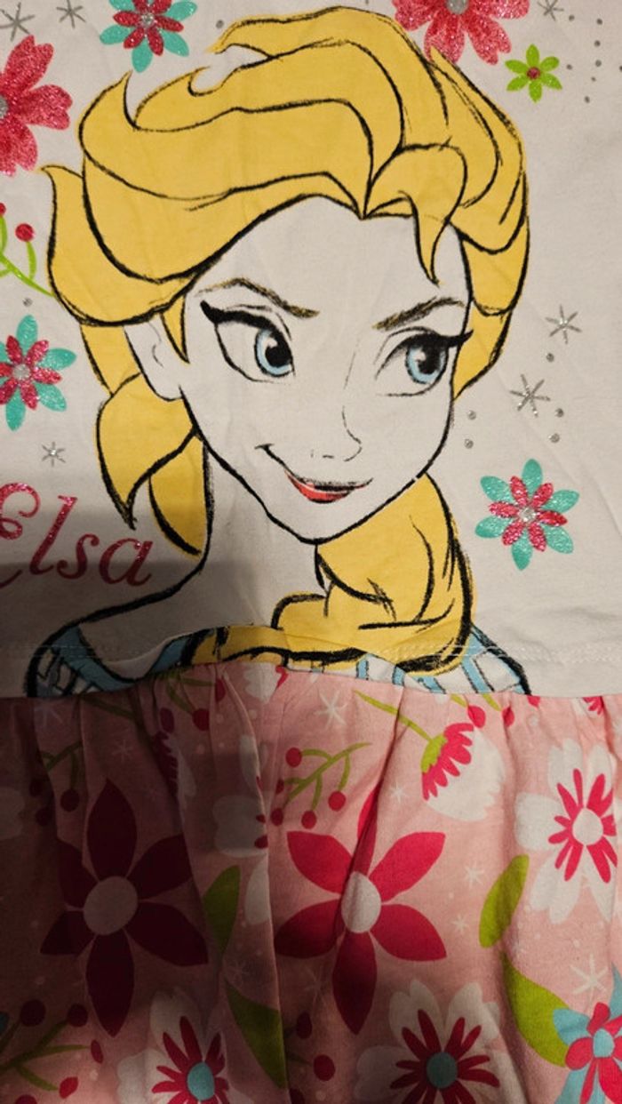Robe courte à manches courtes, Disney, Reine des Neiges, 10 ans - photo numéro 4