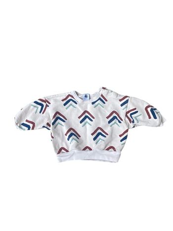Sweat à motif tribal Petit Bateau 6 mois