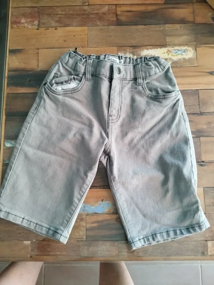 Short jean 12 ans