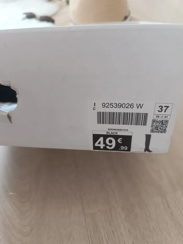 Jolie botte cuissarde taille 37 neuve avec étiquette - photo numéro 5