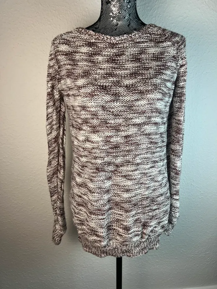 pull en maille type laine