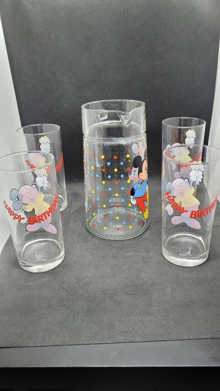 Ensemble à orangeade Mickey et Minnie  - Bex - photo numéro 4