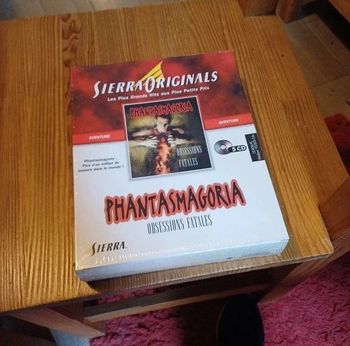 Jeu PC boîte en carton Phantasmagoria Obsessions fatales