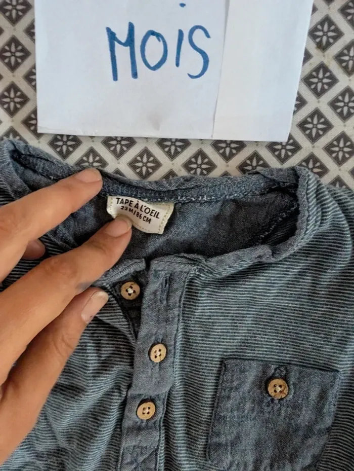 Tee shirt bébé garçon 23 mois - photo numéro 2