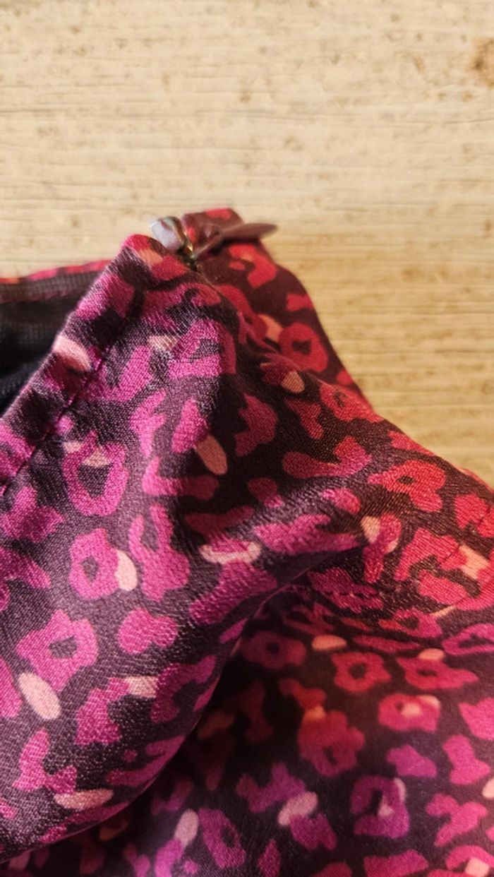 Jupe courte à volants dans les tons fushia, Pauline B, 6 ans, nickel - photo numéro 5