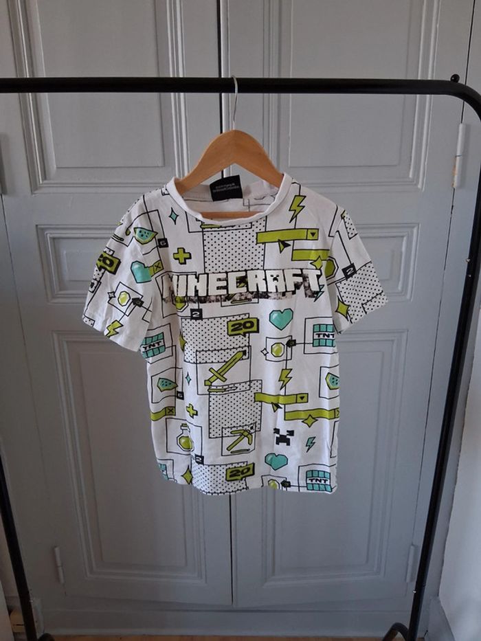 Tee-shirt Minecraft - 10 ans