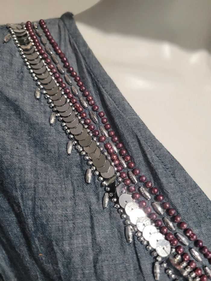 Tunique aspect jeans - photo numéro 3