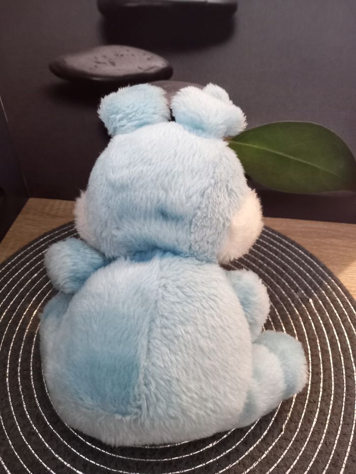 2 Peluches lapins nounours vintages 30cm - photo numéro 5