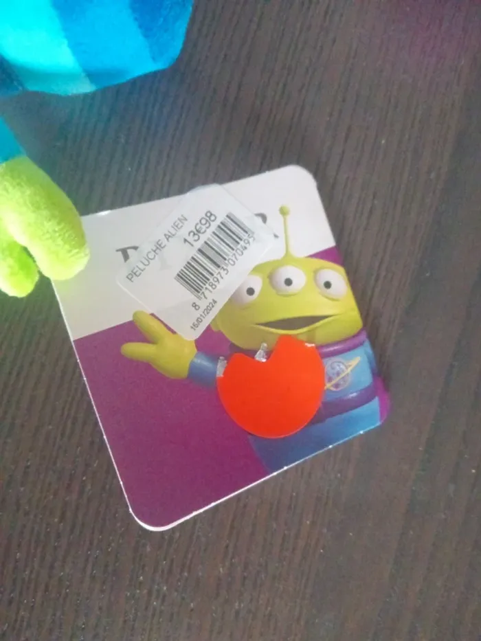 Peluches Buzz l'éclair et alien - photo numéro 4
