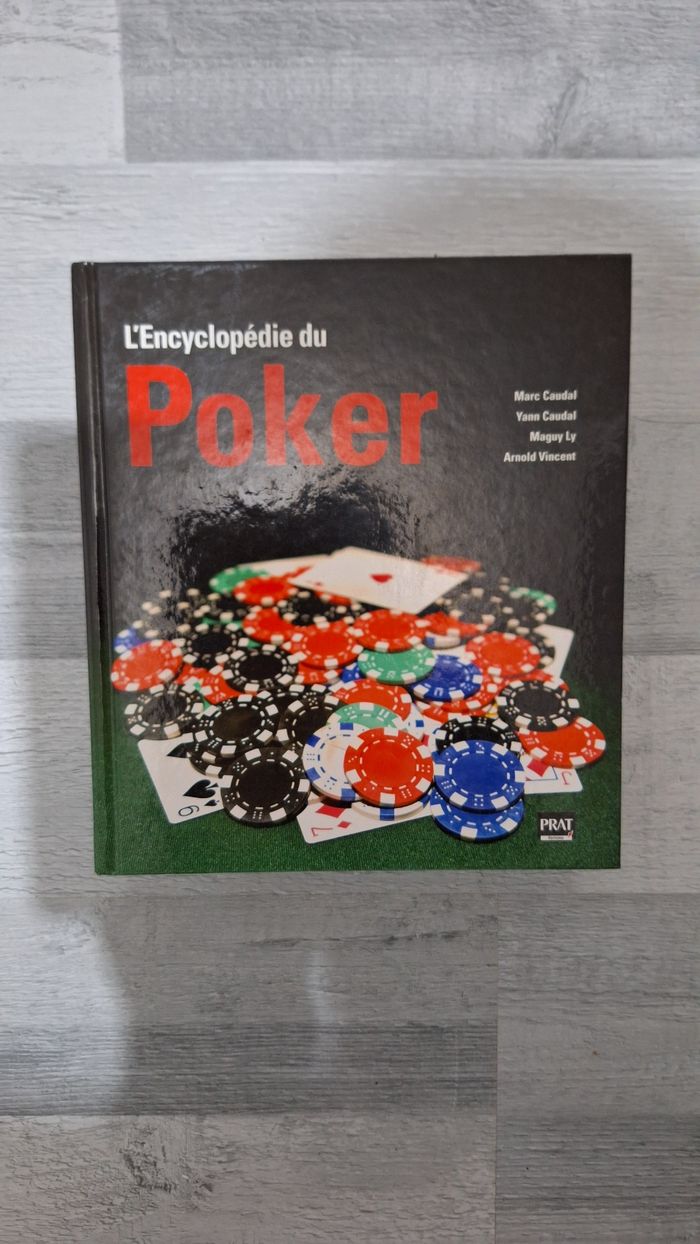 Encyclopédie du poker + cadeau livre defi poker