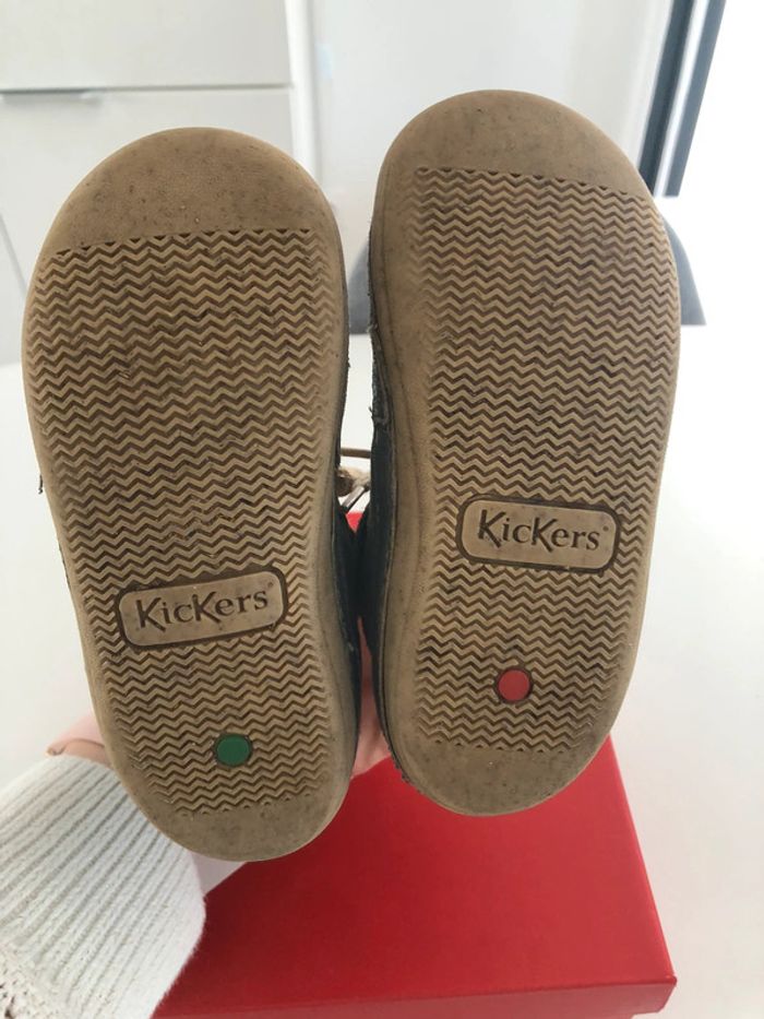 Kickers Sonistreet gris foncé taille 26 - photo numéro 2
