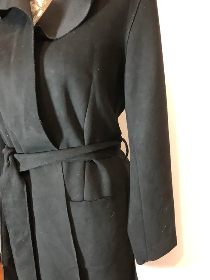 Manteau  noir Zara - photo numéro 3