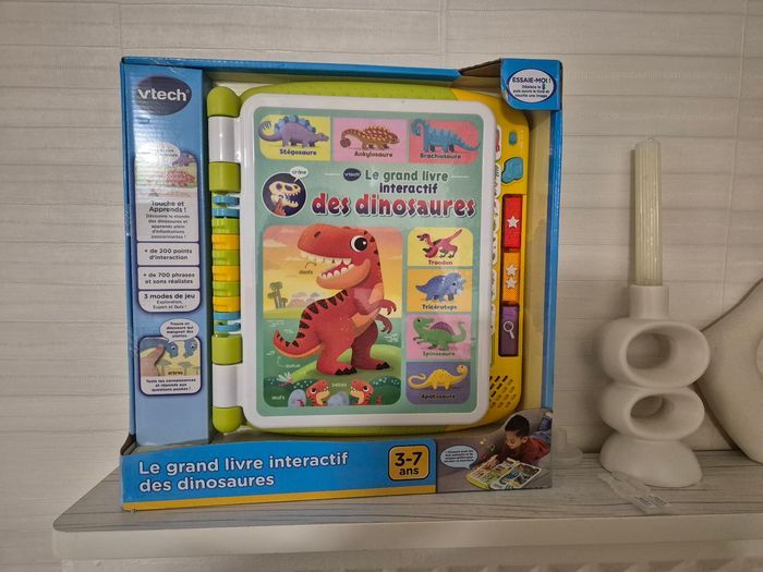 VTECH le grand Livre Interactif des Dinosaures - photo numéro 2