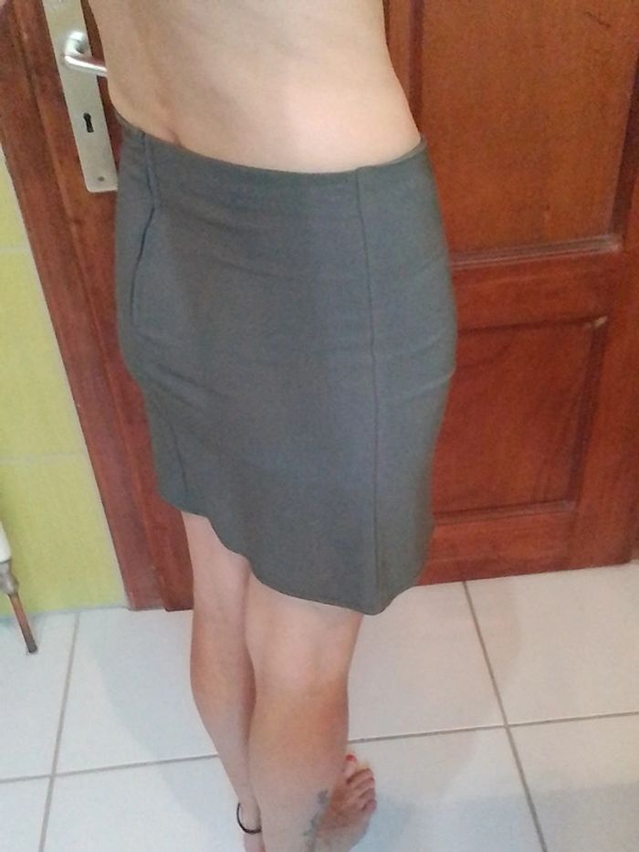Jupe femme grise - photo numéro 7