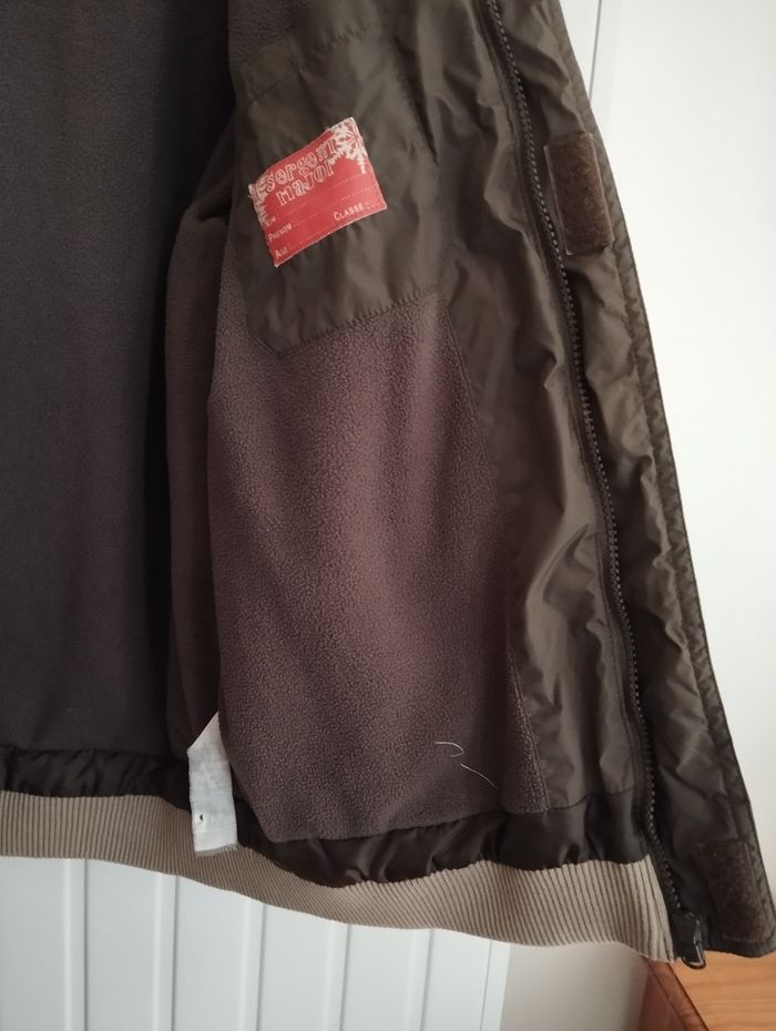 Anorak chaud 12 ans kaki - photo numéro 4