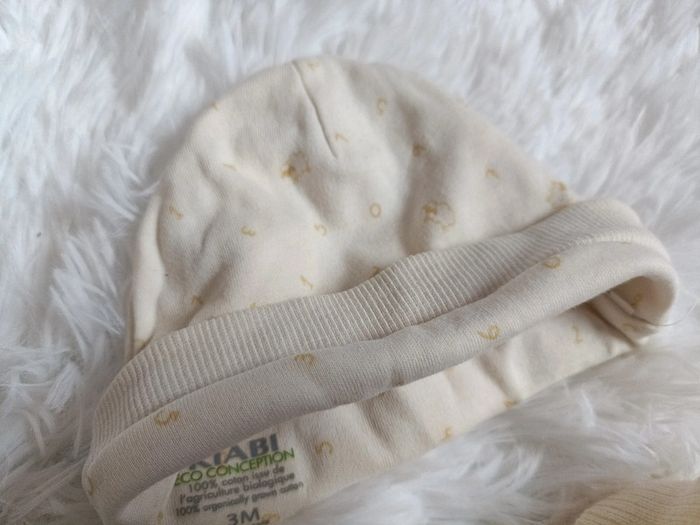 Bonnet 3 mois + chaussons naissance - photo numéro 3