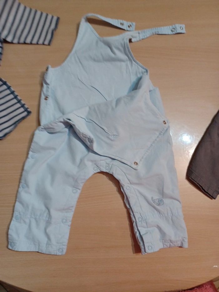 Lot salopette combinaison pantalons 12 mois - photo numéro 4