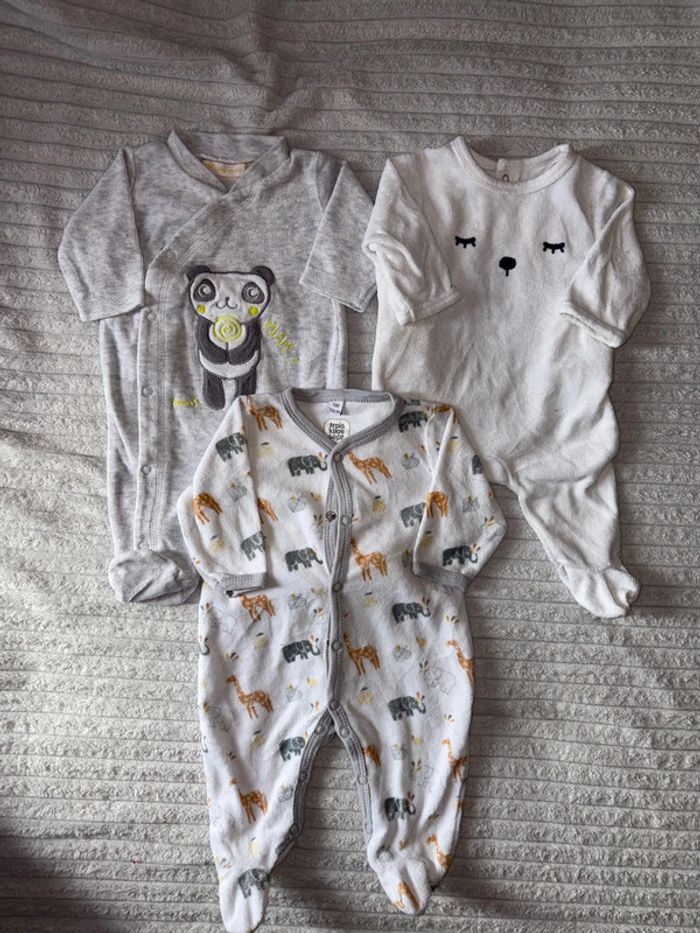 Lot pyjama velours