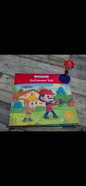 Hachette 35 Audioconte livre et figurine audio conte