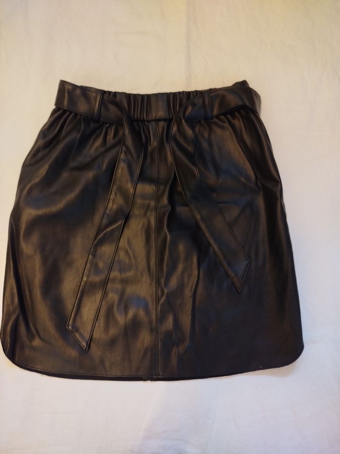 Jupe en cuir