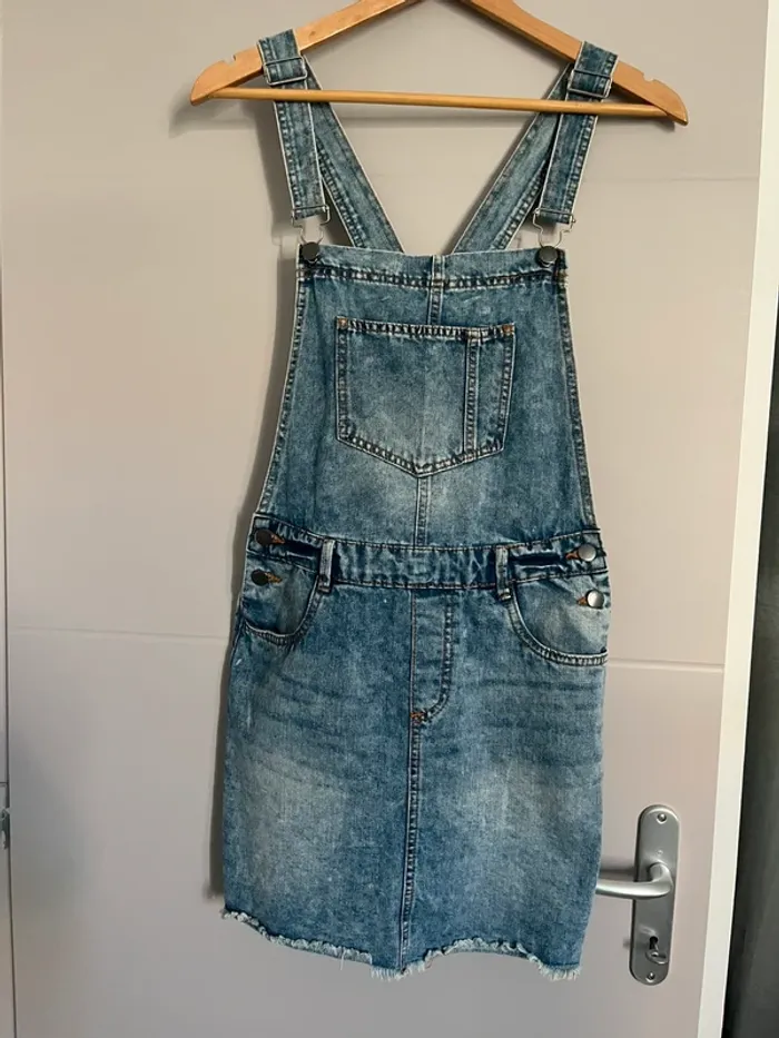 Robe salopette jeans 38