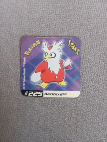Magnet Pokémon Staks 2002 N°225 Delibird