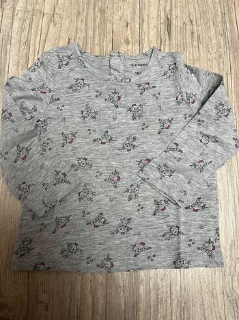 Teeshirt manches longues licorne taille 18 mois