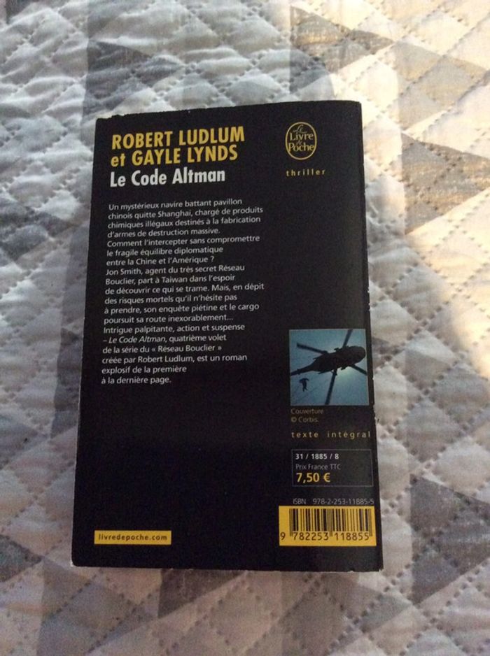 #Le code Altman Robert Ludlum et Gayle Lund’s - photo numéro 4