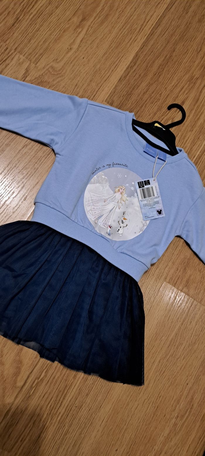 Robe frozen Disney 2 ans neuve - photo numéro 3