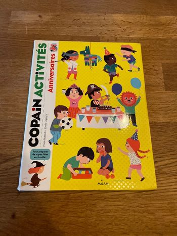Livre Copain Activités Anniversaires