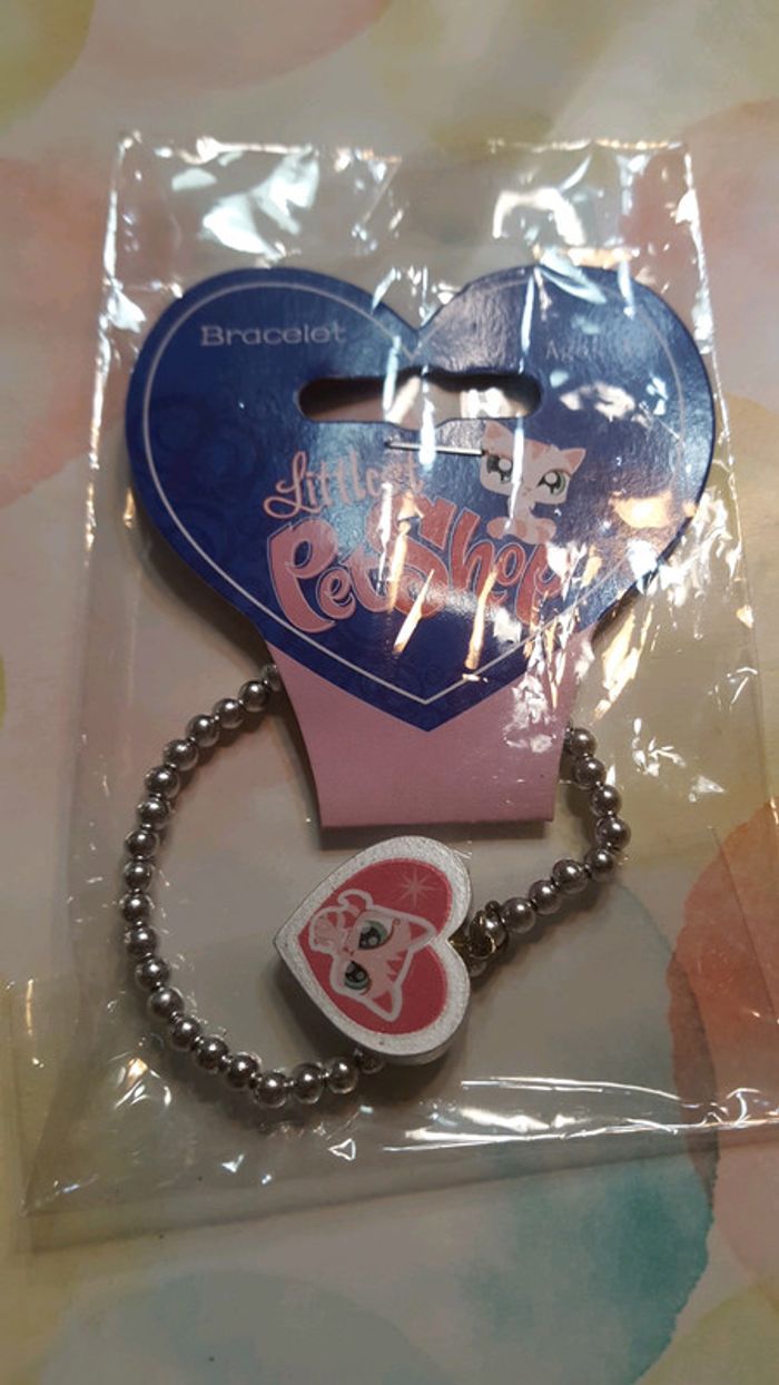 Lot bracelet et 3 bagues petshop - photo numéro 4