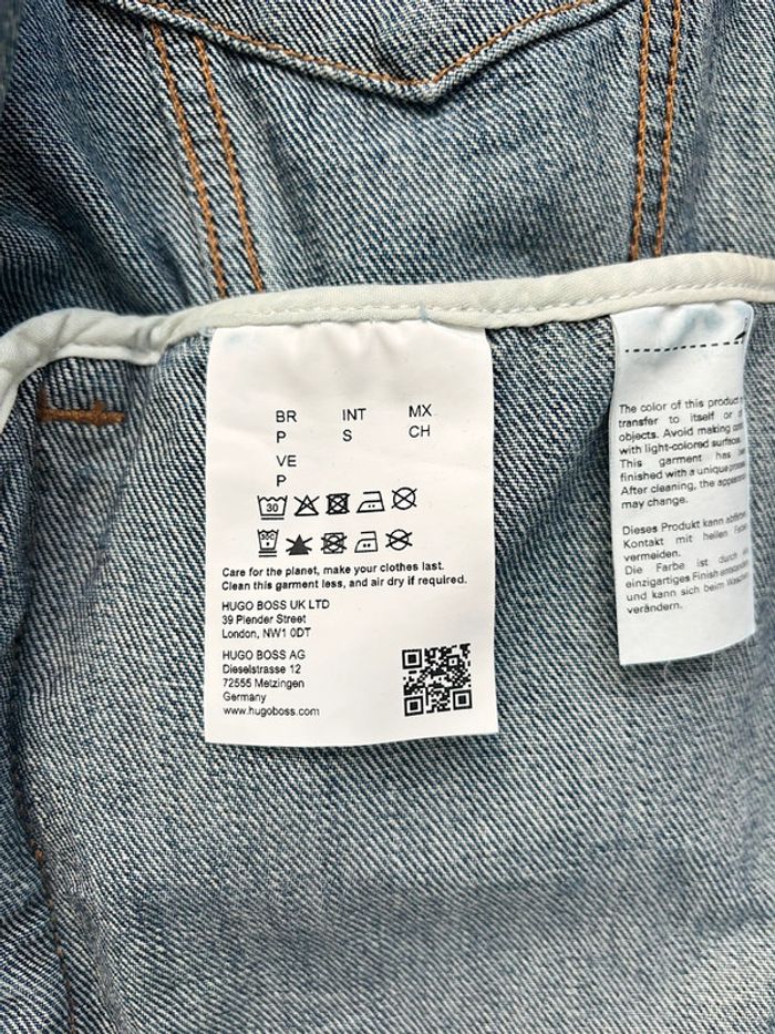 Veste jean Hugo Boss Neuf - photo numéro 8