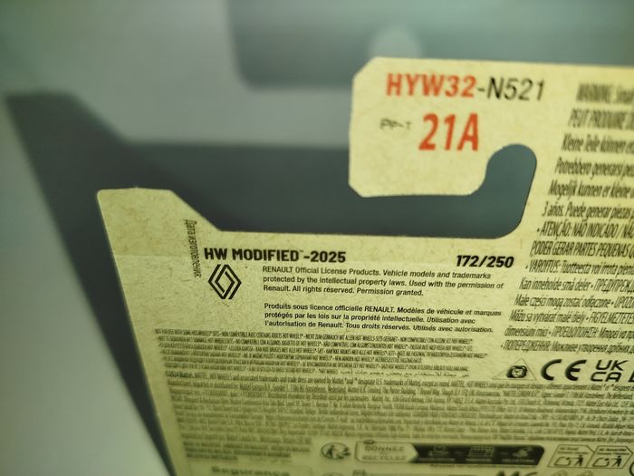 Hot Wheels Renault Espace F1 1êre Édition 2025 - photo numéro 10