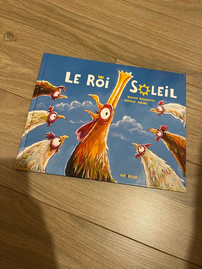 Livre jeunesse minedition le roi soleil