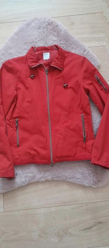 Blouson veste neuve rouge taille 36 camaïeu