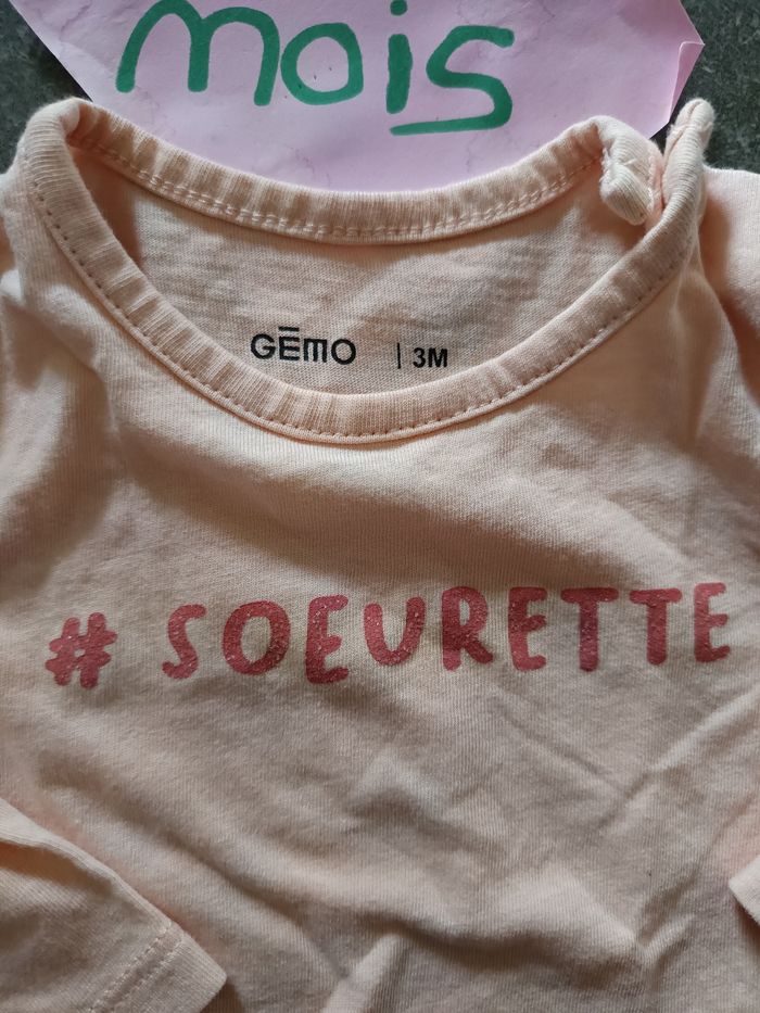Haut #soeurette 3 mois - photo numéro 2