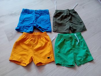 Lot de 4 short 6 mois