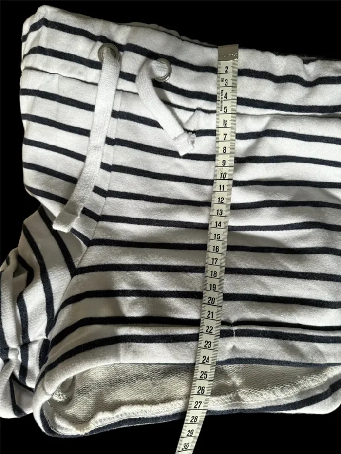 Short imprimé marinière et taille élastiquée, Lefties T S - photo numéro 7