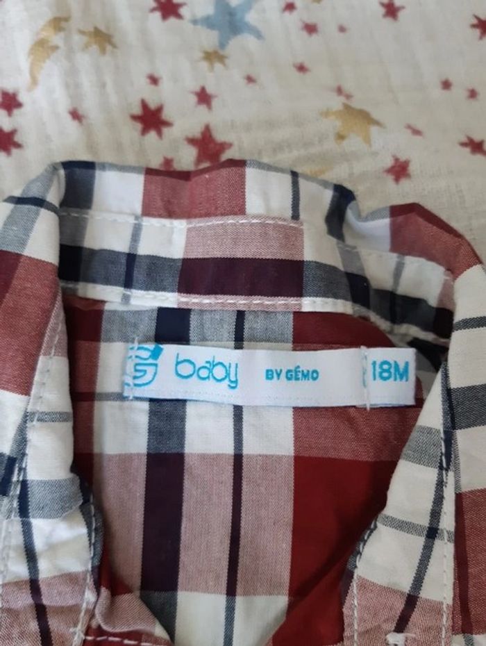 Lot de 4 chemises 18 mois - photo numéro 7